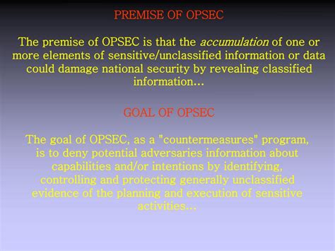 Critical Information Example OPSEC 的图像结果