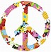 Image result for Groovy Peace Sign