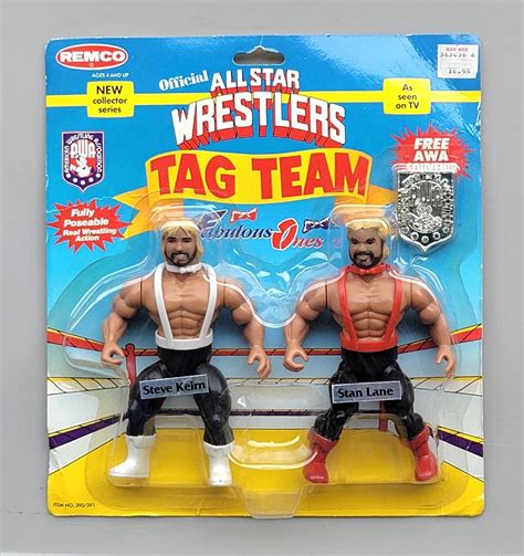1984 AWA Remco All Star Wrestlers Series 1 Fabulous Ones: Steve Keirn ...