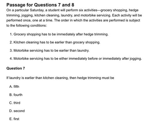 Image result for Examples of LSAT Conditional Statements