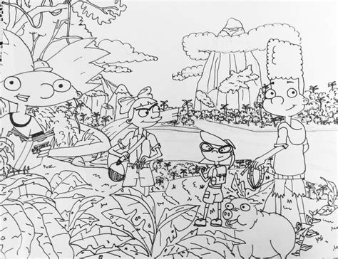 Image result for How to Draw Hey Arnold Ghost Bride