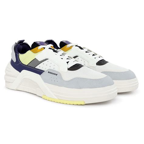 Buy ANTA Mens 812228071-1 Wht/Blk/Spctrm Prpl Sneaker - 6 UK (812228071 ...