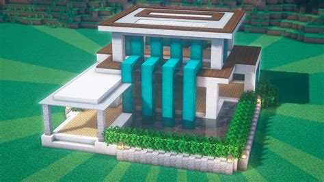 Large Modern House Minecraft Tutorial 的图像结果