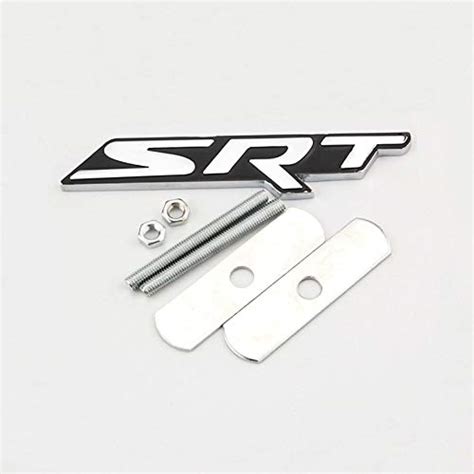 Buy SRT Grille Grill Plaque Plate Emblem Badge Street Racing Technology ...