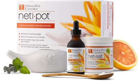 Himalayan Chandra Neti Pot Complete Sinus Cleansing India | Ubuy