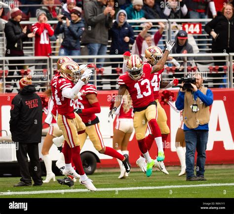 Santa Clara, CA, USA. 16th Dec, 2018. San Francisco 49ers wide receiver ...