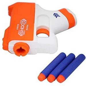 Kmc kidoz Mini Foam Blaster Gun Fun Target Shooting Battle Fight Game ...