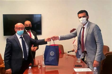 Veleposlanik Sjeverne Makedonije, NJ. E. Milaim Fetaia, u nastupnom ...
