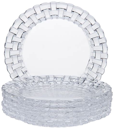 Buy Nachtmann Bossa Nova Plate Set, 15cm, Set of 6, Transparent Online ...