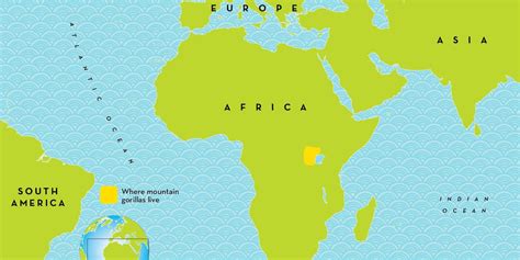 Western Lowland Gorilla Habitat Map