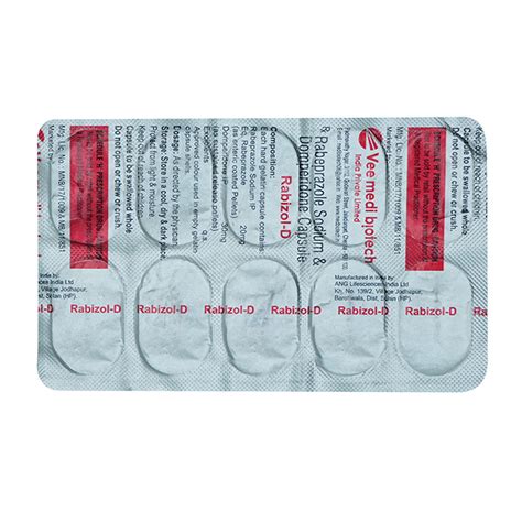 Rabizol-D Capsule | Uses, Side Effects, Price | Apollo Pharmacy