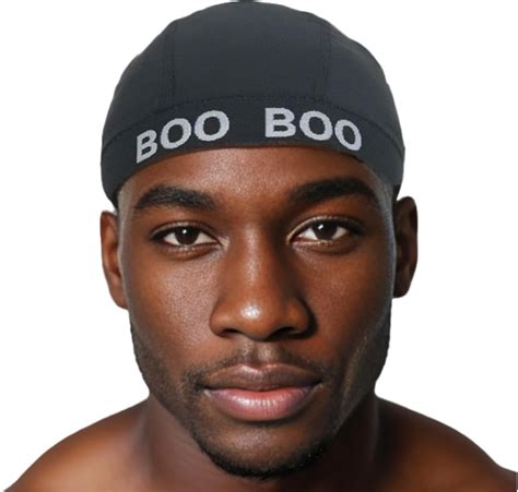 Boo Boo Deluxe Dome Cap 3 pcs-Black, Ultra Stretch and Dry Fit at ...