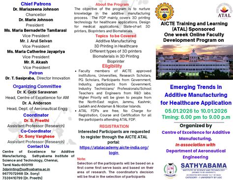 Home | Sathyabama Institute of Science and Technology (Deemed to be ...