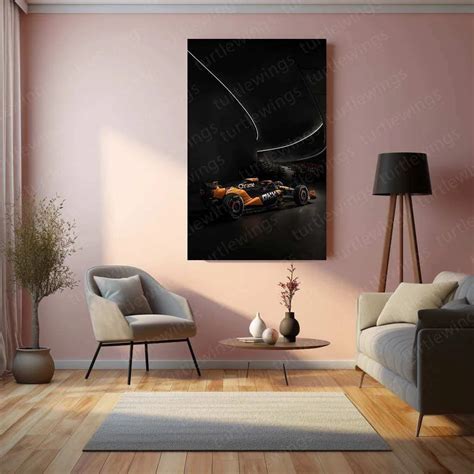 2024 Formula 1 McLaren MCL38 (003) Metal Poster | Stunning McLaren F1 ...