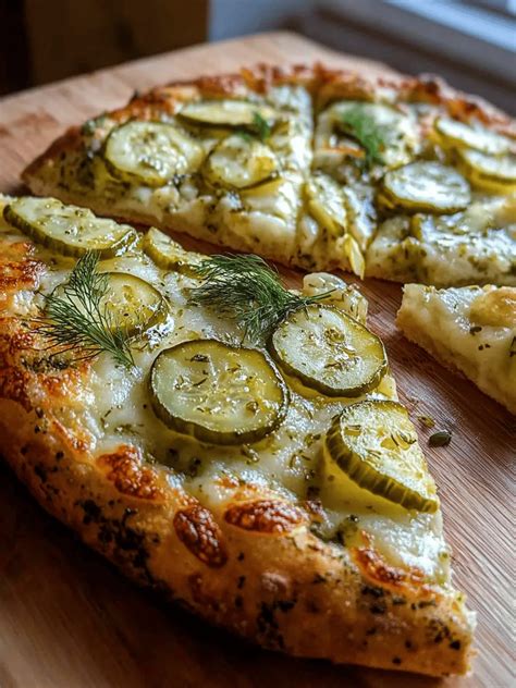 Irresistible Dill Pickle Pizza: A Delicious Twist