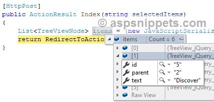 Image result for Navigating the TreeView ASP Net-Mvc
