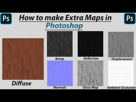 Creating Maps in Photoshop 的图像结果