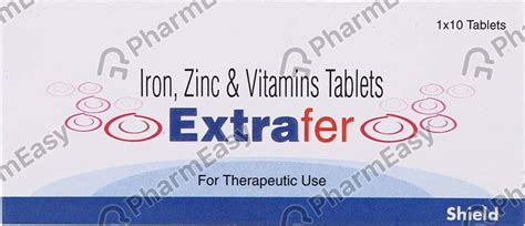 Buy Extrafer Strip Of 10 Tablets Online at Flat 15% OFF | PharmEasy
