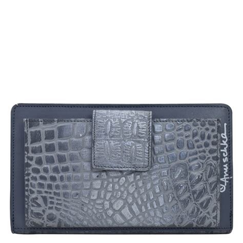 Anuschka Wallet Crossbody: Hand-Painted RFID Security – Belair