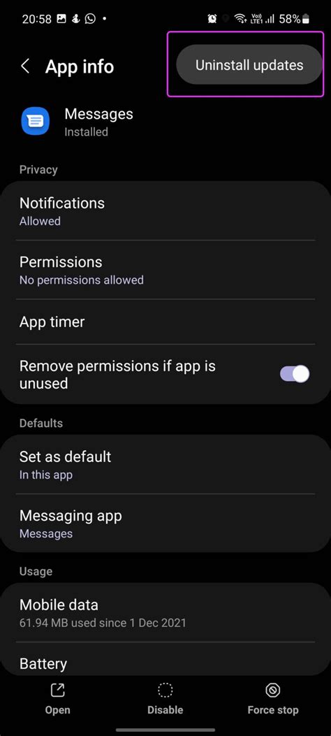 Image result for Update Android Messages App