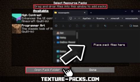 Image result for How to Install Texture Packs with a File