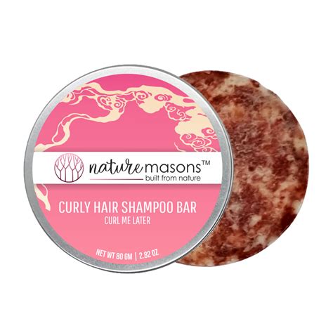 Curl Me Later - Curly Hair Shampoo Bar (Sulphate Free) – Nature Masons