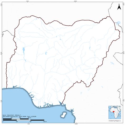 Nigeria Maps | Mappr