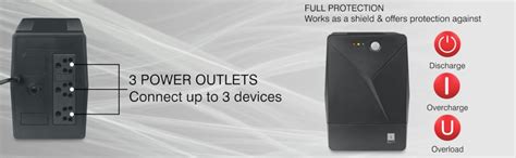 Nirantar 1000 I 1KVA Line-Interactive Design I Double Battery Extended ...