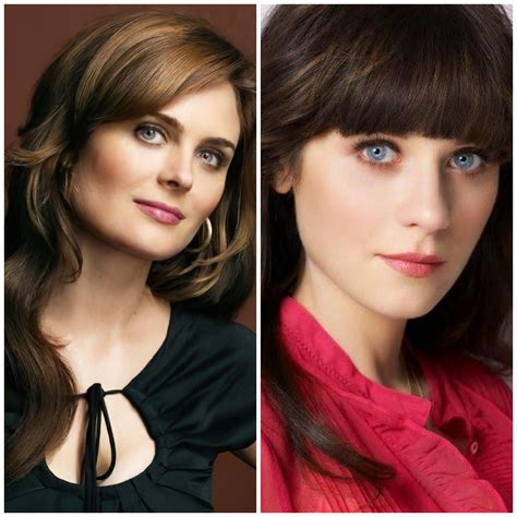 Emily Deschanel and Zooey Deschanel : r/ladyladyboners