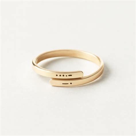 Morse Code Ring – Ethereal by RA