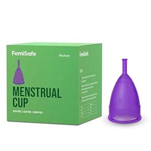 FemiSafe Medium Menstrual Cup For Women|Reusable Menstrual Cup Made ...