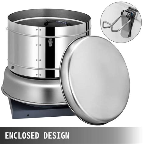 VEVOR 2400 CFM Roof Fan Up-blast Restaurant Exhaust Fan High Speed ...