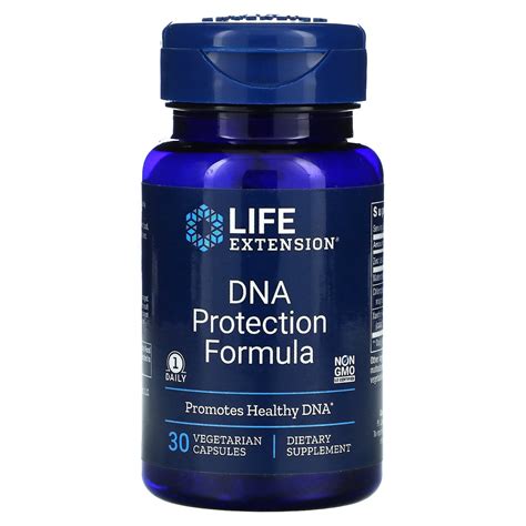 Buy DNA Protection Formula, 30 Vegetarian Capsules, Life Extension ...