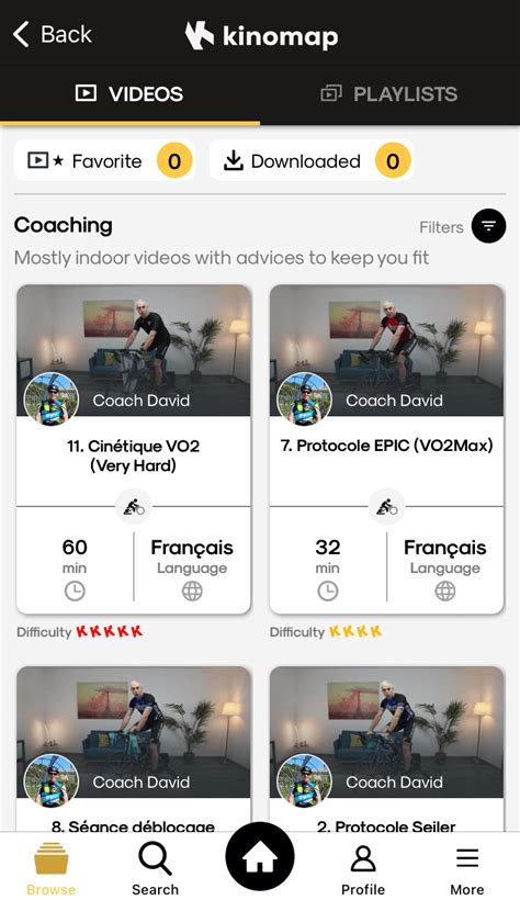 Image result for Comment Utiliser Kinomap
