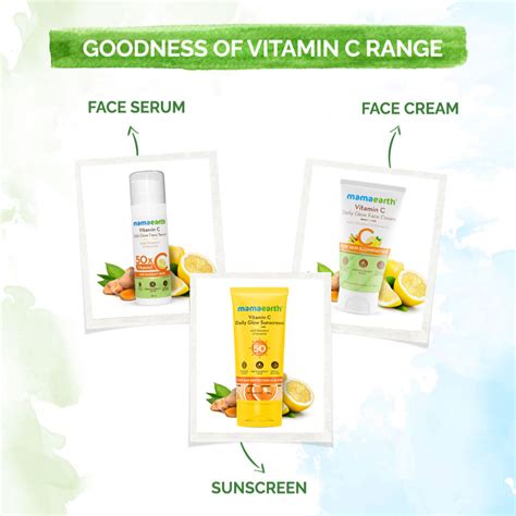 Buy Mamaearth Vitamin C Daily Glow Sunscreen with Vit C & Turmeric for ...
