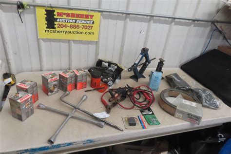 Auto Filter, Electric Fuel Pump, Booster Cables, Jack, Tire Tubes and More