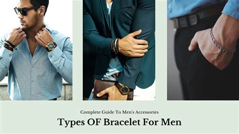 Complete Guide To Men's Accessories: Types Of Bracelets for Men ...