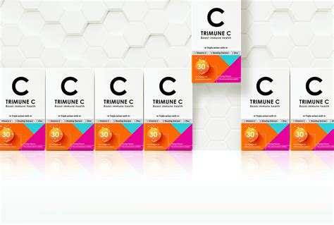 TRIMUNE C Dietary Supplement Packaging on Behance | Supplements ...