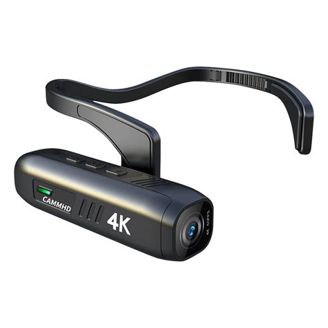 Amazon.com: CAMMHD-C2 4K Head Mounted Camera, Anti-Shake Video Cameras ...