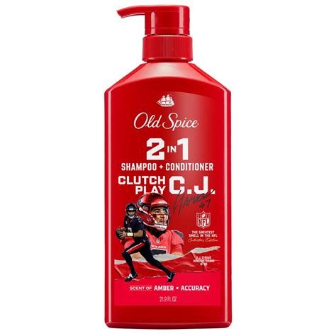 Old Spice Clutch Play C.J. 2-in-1 Shampoo & Conditioner for Men, Old ...