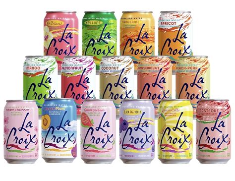 LaCroix Sparkling Water, 15 Flavors Variety Pack, 12 Oz Cans, 15-Count ...