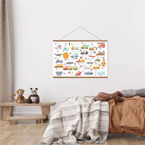 Lenny's World Alphabet Poster - Vehicle ABC Learning India | Ubuy