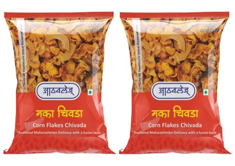 Athavale's Corn Flakes Chivda (Makai Chivda) | Spice mix Maka chivda ...