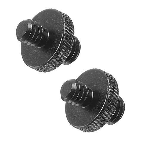 PATIKIL Mic Stand Adapter M8 Male to 1/4 Male Thread Tripod Screw ...