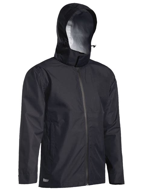 Lightweight mini ripstop rain jacket with hood - BJ6926 - Bisley Workwear