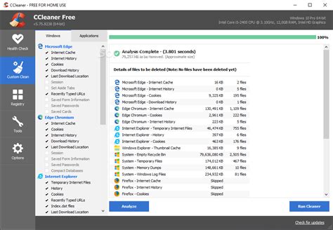 Free Ccleaner For Windows 7