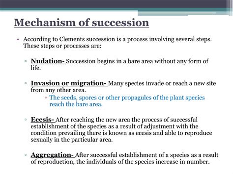 Image result for Example of Succession