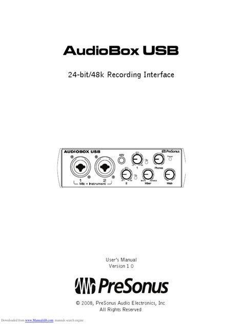 AudioBox USB Monitor Setup 的图像结果