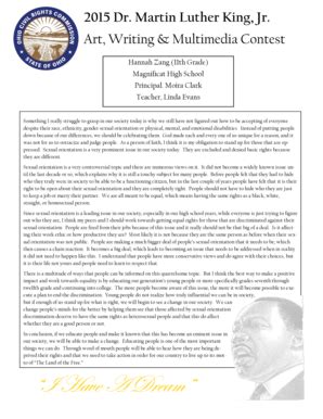 Fillable Online crc ohio Hannah Zang, Magnificat High School - crc ohio ...