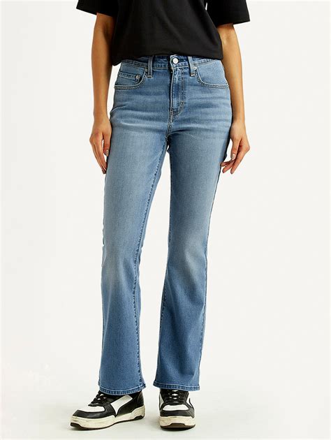 Women's 725 Med Indigo Bootcut Fit High Rise Jeans – Levis India Store